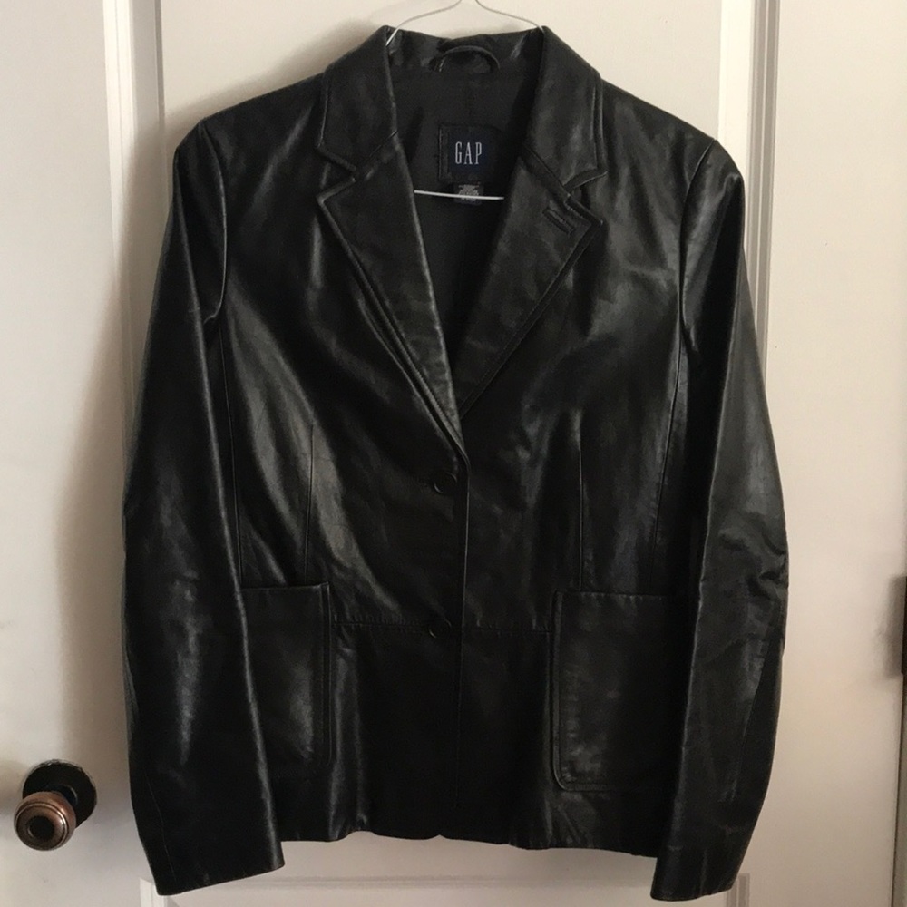 Gap Leather Jacket